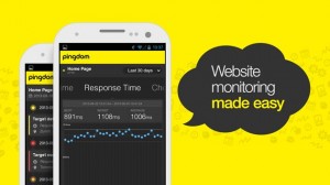 Pingdom app to monitor website